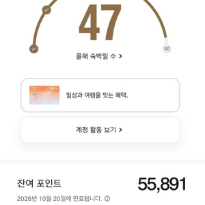 메리어트 포인트 판매합니다 (55,000)