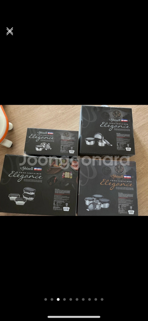 [새상품] 쉬젤 엘레강스 올 스텐 반찬통 종합 13종--2