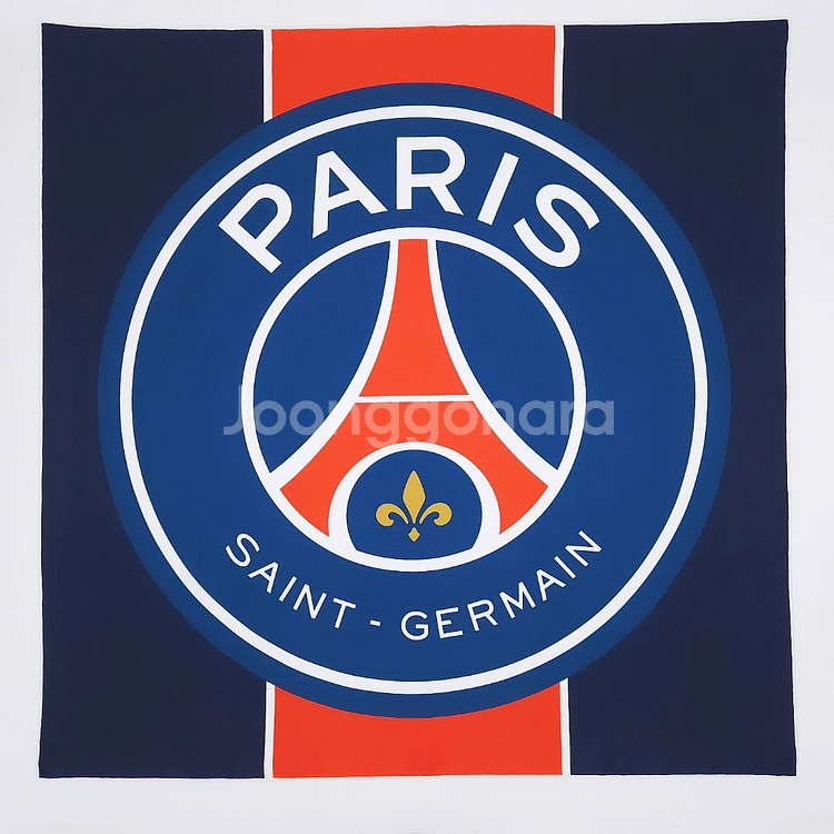 파리생제르망 로고 굿즈 머플러 PSG 이강인 실크스카프--1