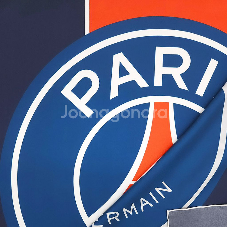 파리생제르망 로고 굿즈 머플러 PSG 이강인 실크스카프--4