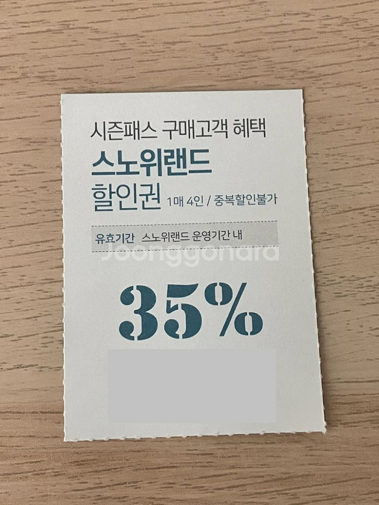 비발디파크, 오션월드, 스노위랜드 할인권--2