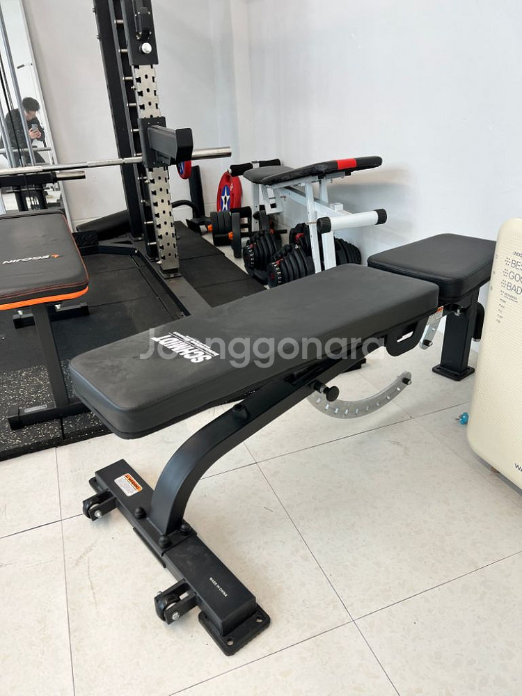 CNK SM8000+각도조절벤치+무게조절 아령등--1