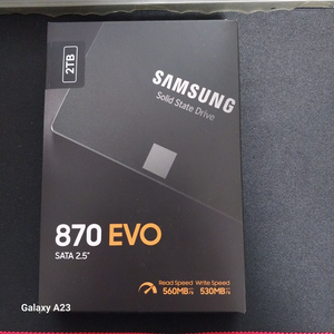 삼성870EVO SSD2TB팝니다