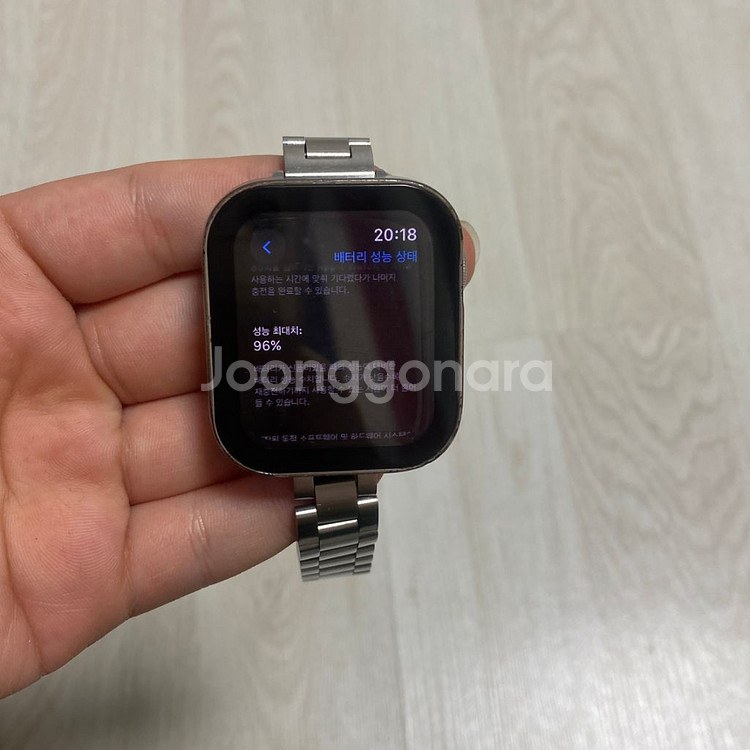 애플워치 se2 실버 44mm gps--3