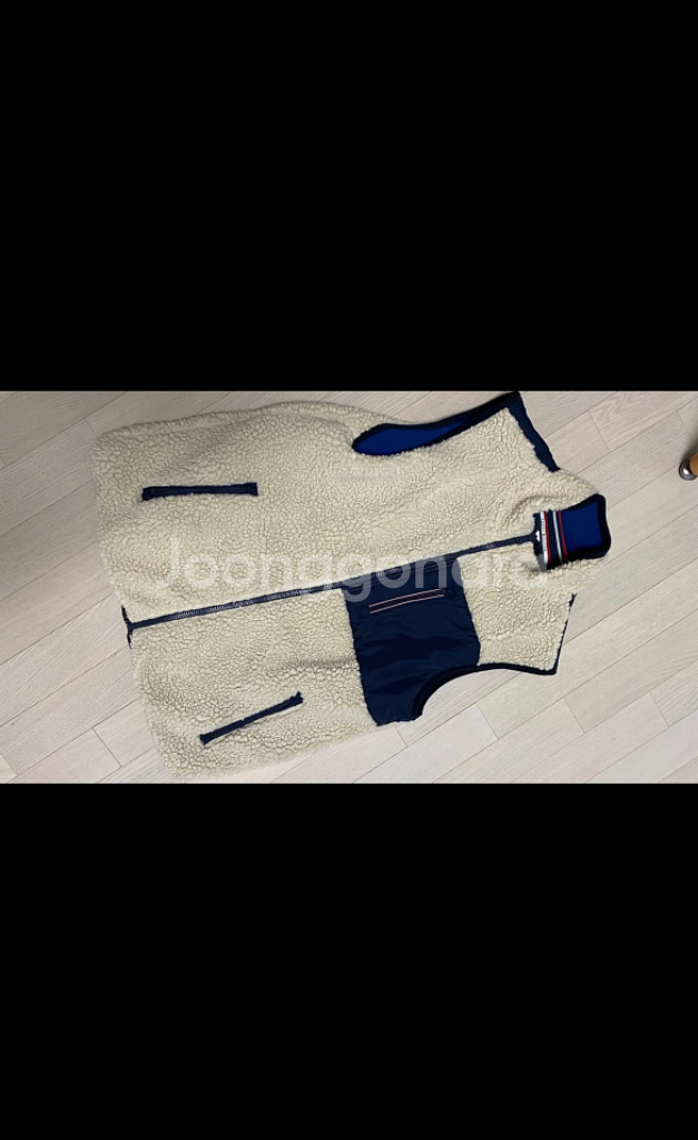 타미힐피거 후리스 조끼 양털 조끼(미국판)--2