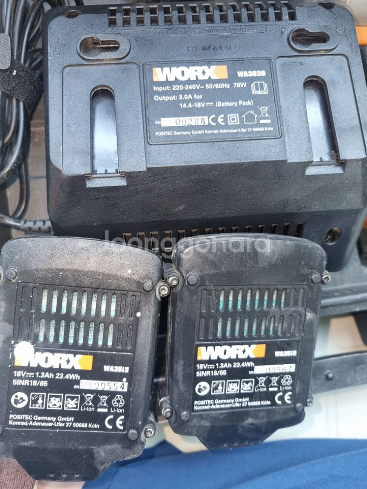 Worx WX368.1 Gladiator 18V Ham--2