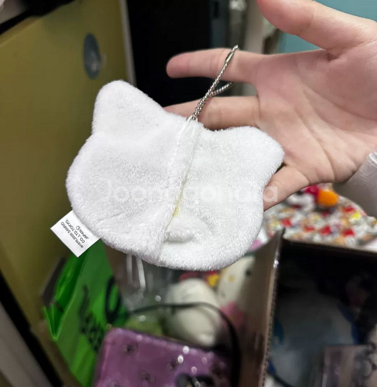 고전 키티 카이로 손난로 파우치--1