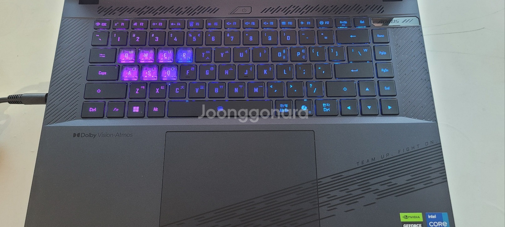 노트북 2024 어로스 x16 rtx4060--0