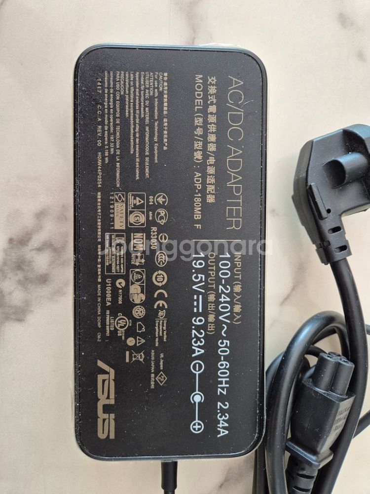 ASUS 19.5V 9.23A 180W 어댑터--1