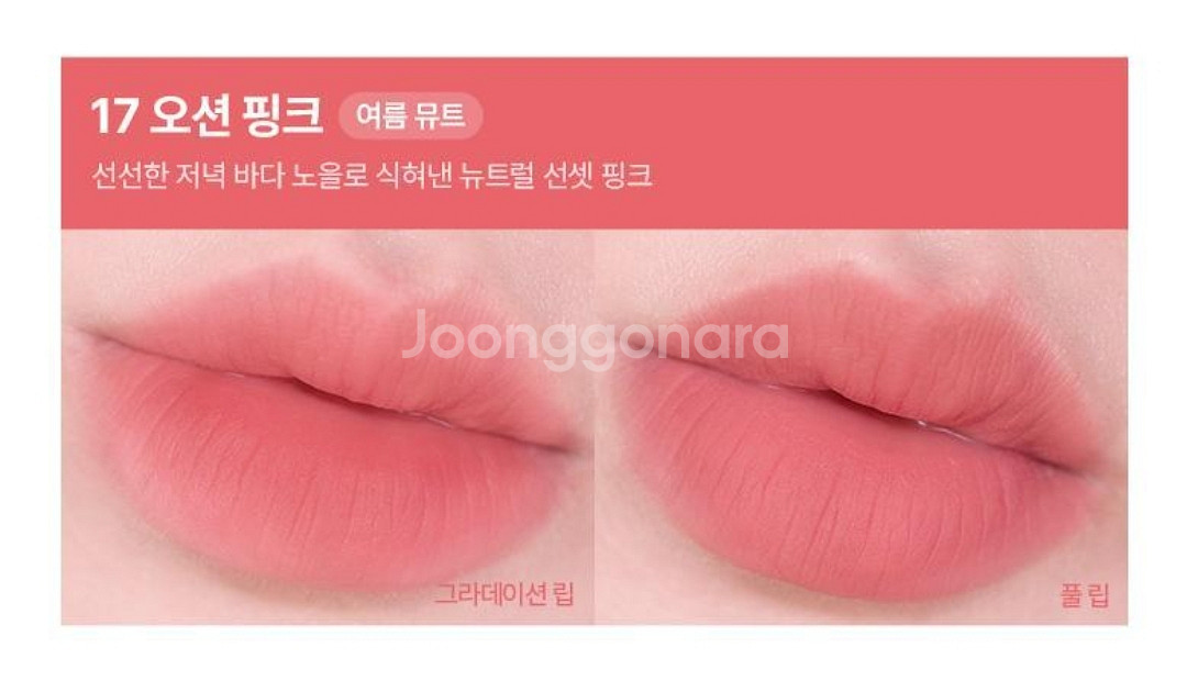 웨이크메이크 틴트 피그블룸 오션핑크 뮤티드아콘--2