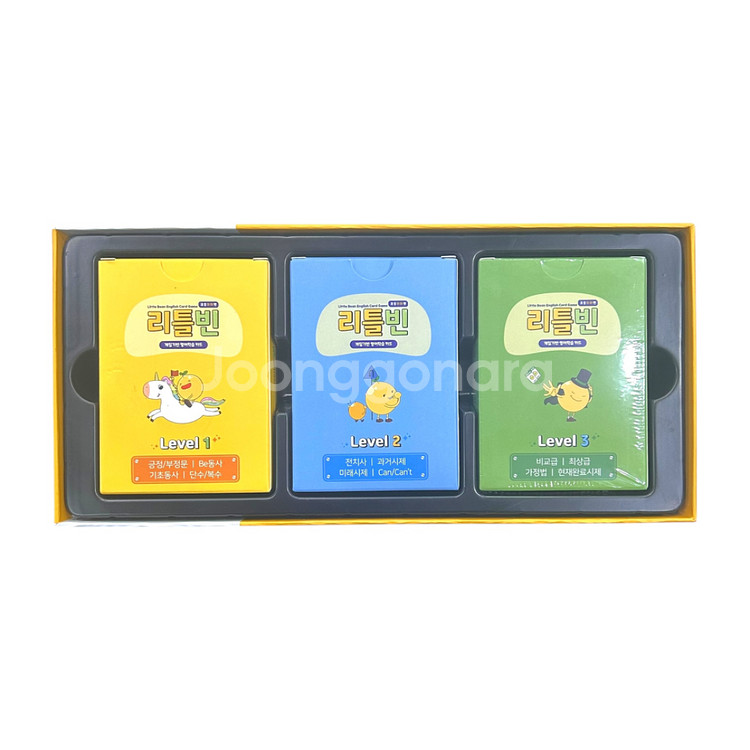 리틀빈 영어단어 카드게임 초등회화편 22년 8월제품--1