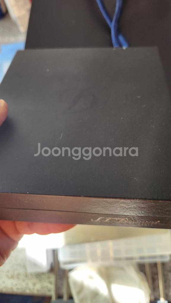 듀퐁 라이터 정품 케이스/워런티카드--3