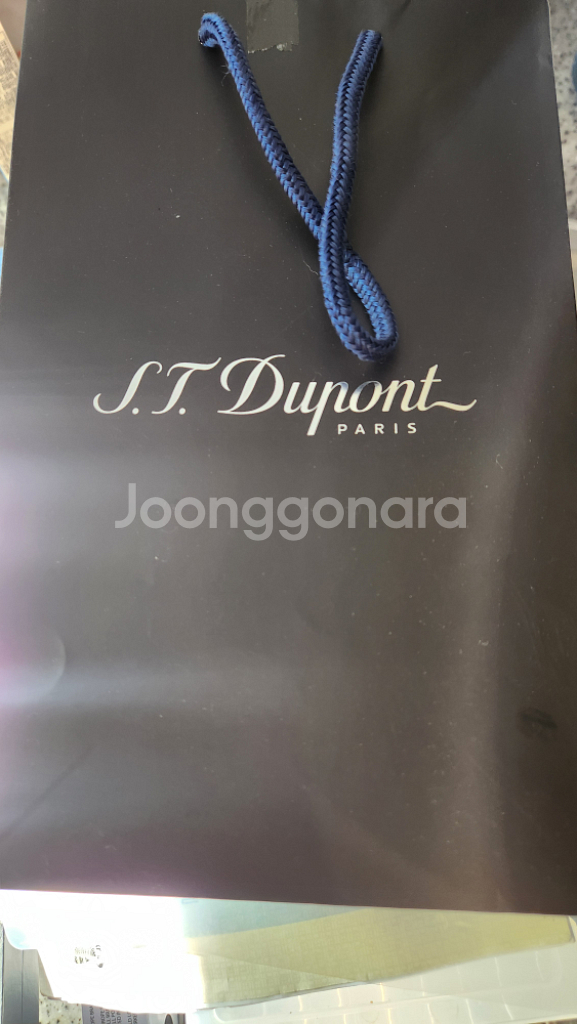 듀퐁 라이터 정품 케이스/워런티카드--4