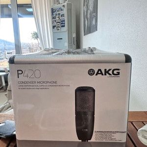 akg p420 컨덴서 마이크