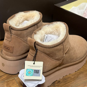 UGG 어그 울트라 미니 플랫폼 체스트넛 새상품