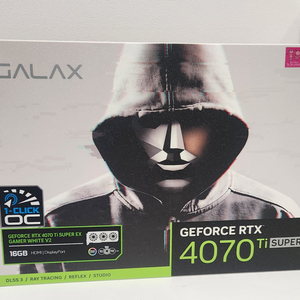 galax 4070ti super 미개봉 새상품