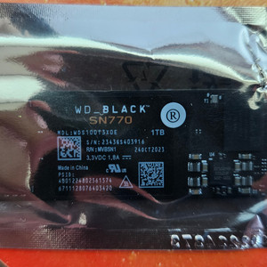 SN770 1TB SSD RMA 미개봉