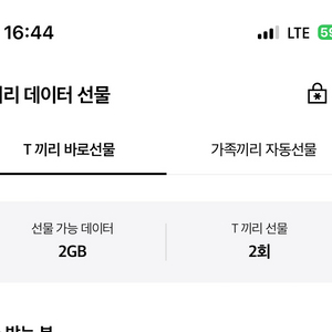 skt 데이터 2기가 2GB