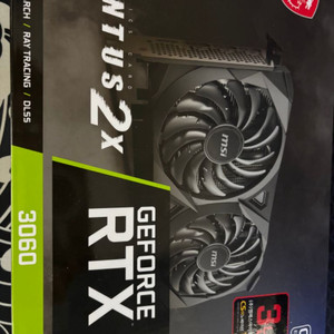 RTX 3060 2x oc D6 12gb팝니다