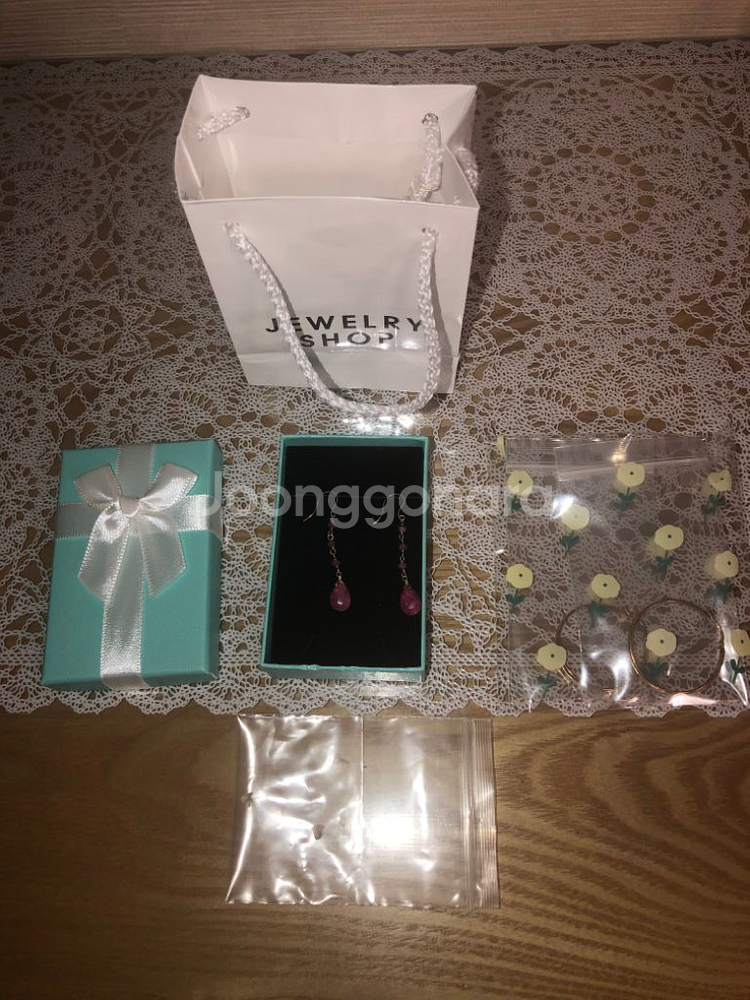 (새제품)14k자수정귀걸이외--8