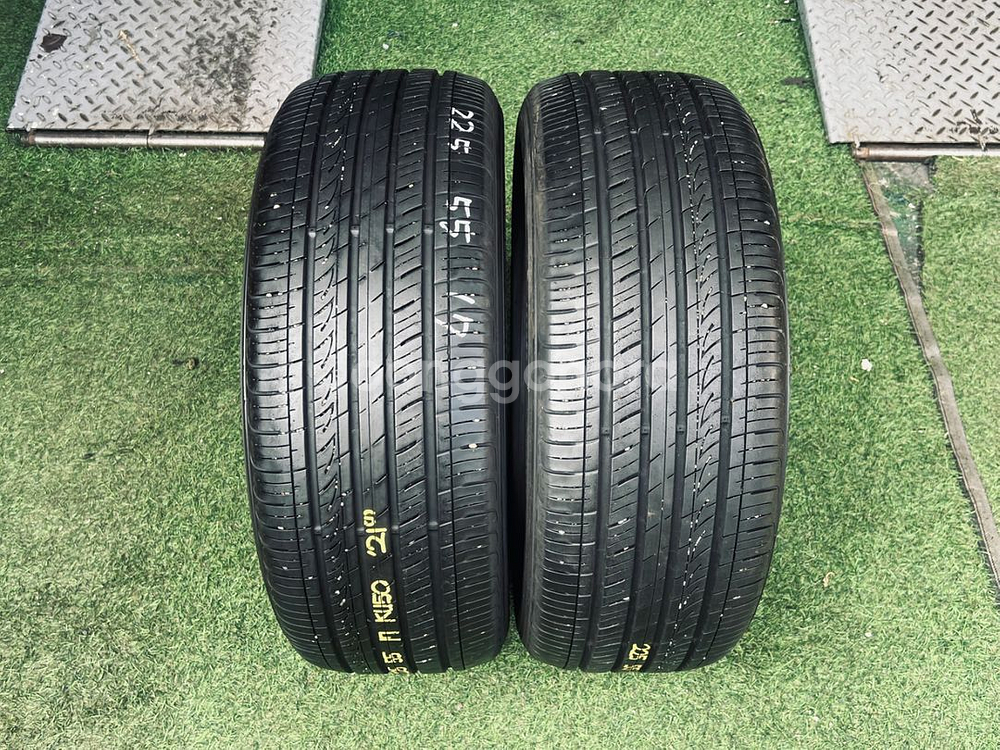 225 55 17 금호 마제스티 ku50 중고타이어--5