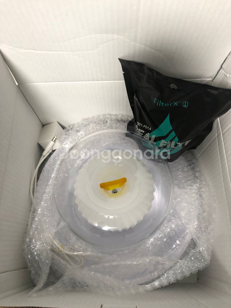 고양이 정수기 (스테이 무드등 화이트)--3