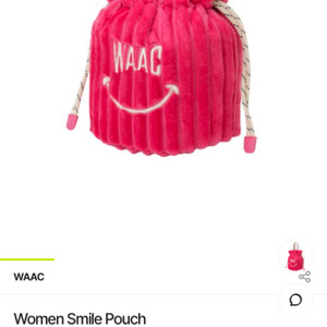 Women Smile Pouch 왁 가방