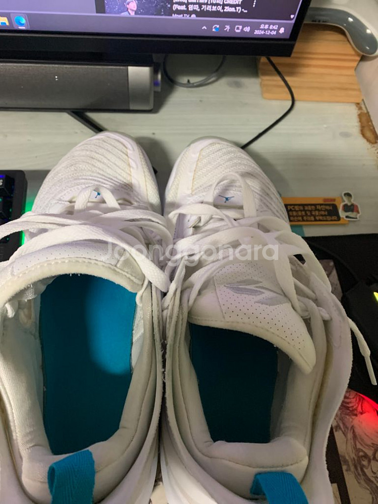 조던 루카1 농구화 3회착 깨끗함 280--5