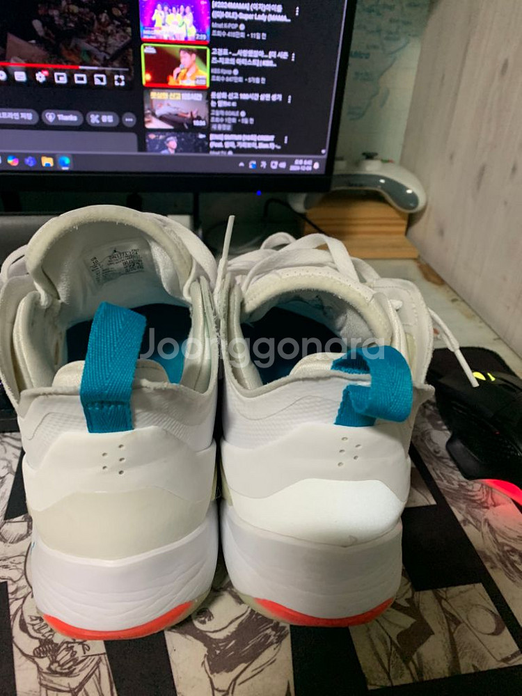 조던 루카1 농구화 3회착 깨끗함 280--4