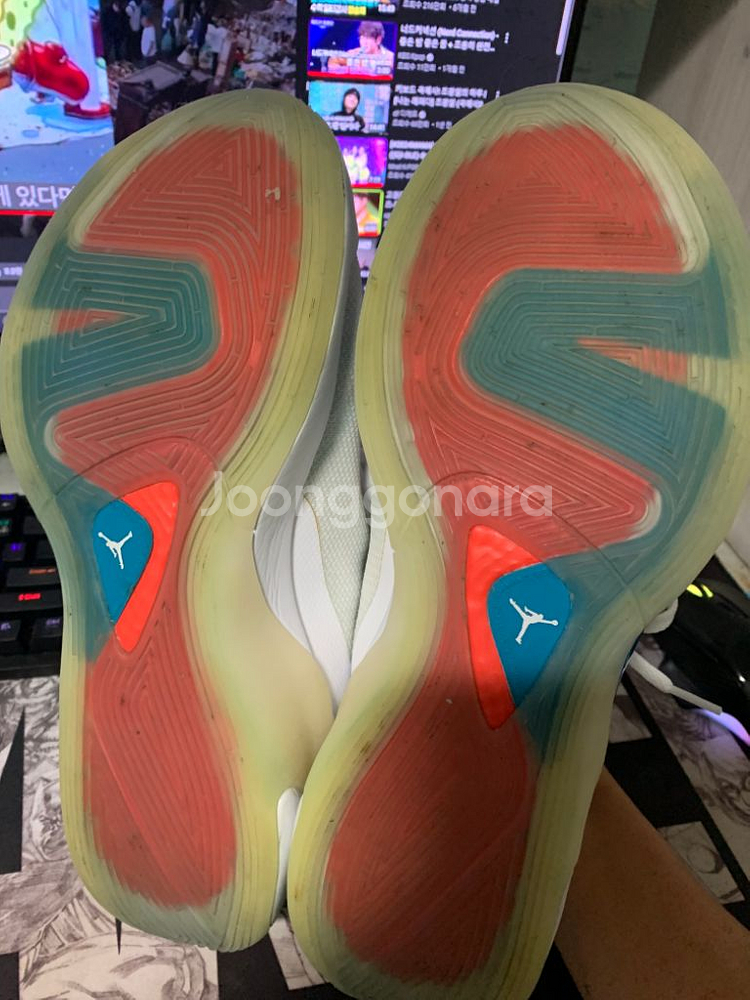조던 루카1 농구화 3회착 깨끗함 280--3