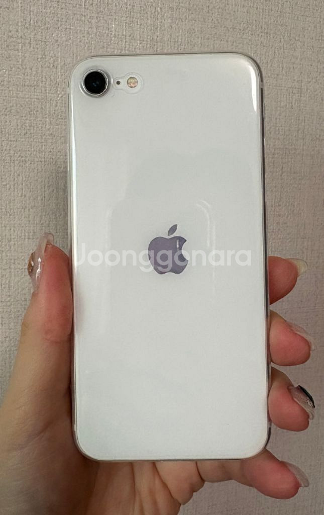 아이폰se2 64GB 화이트--1