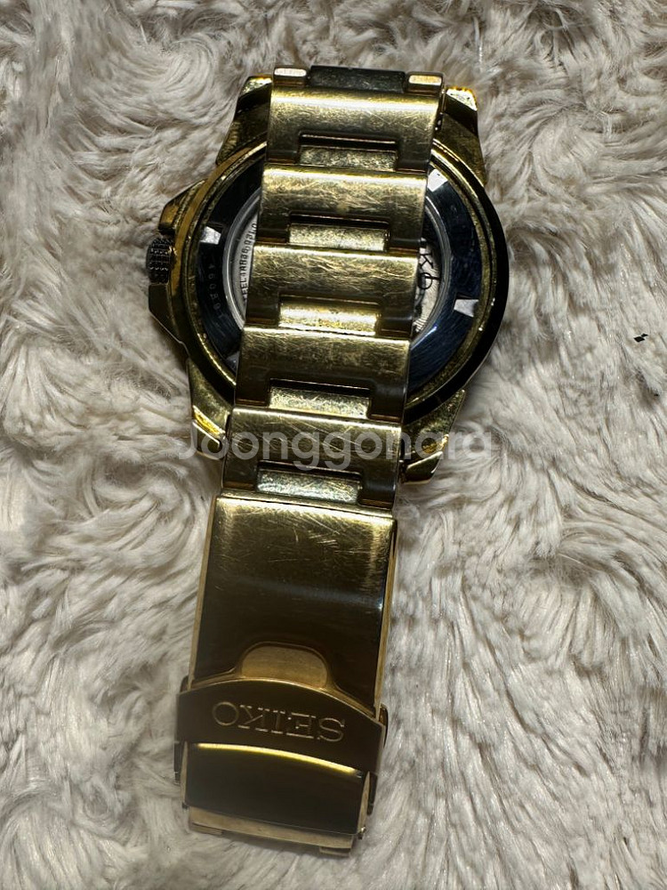 상태좋은세이코 오토메틱 다이버 메탈 시계 팝니다--5