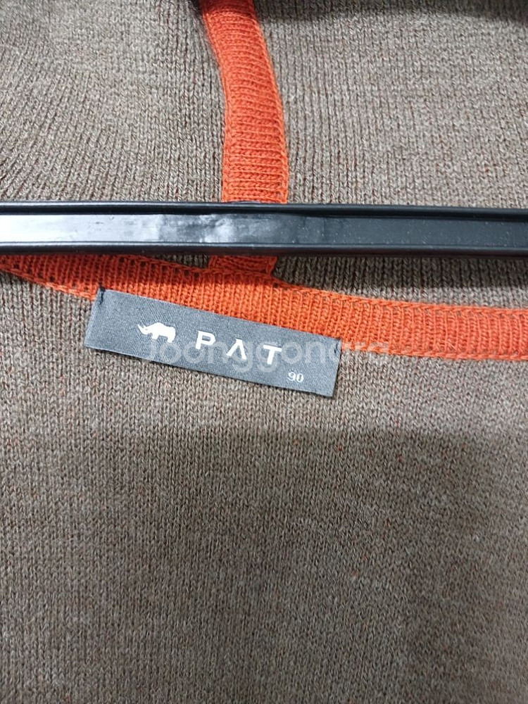 여성 PAT 울 후드 가디건 (오버핏90-100)--5