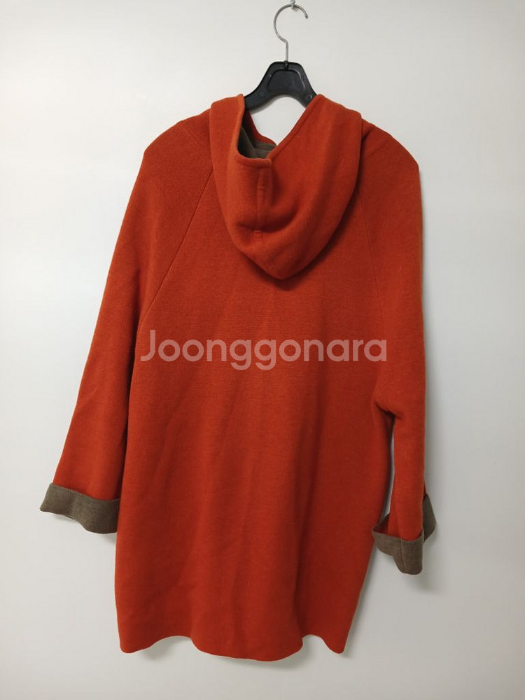 여성 PAT 울 후드 가디건 (오버핏90-100)--7