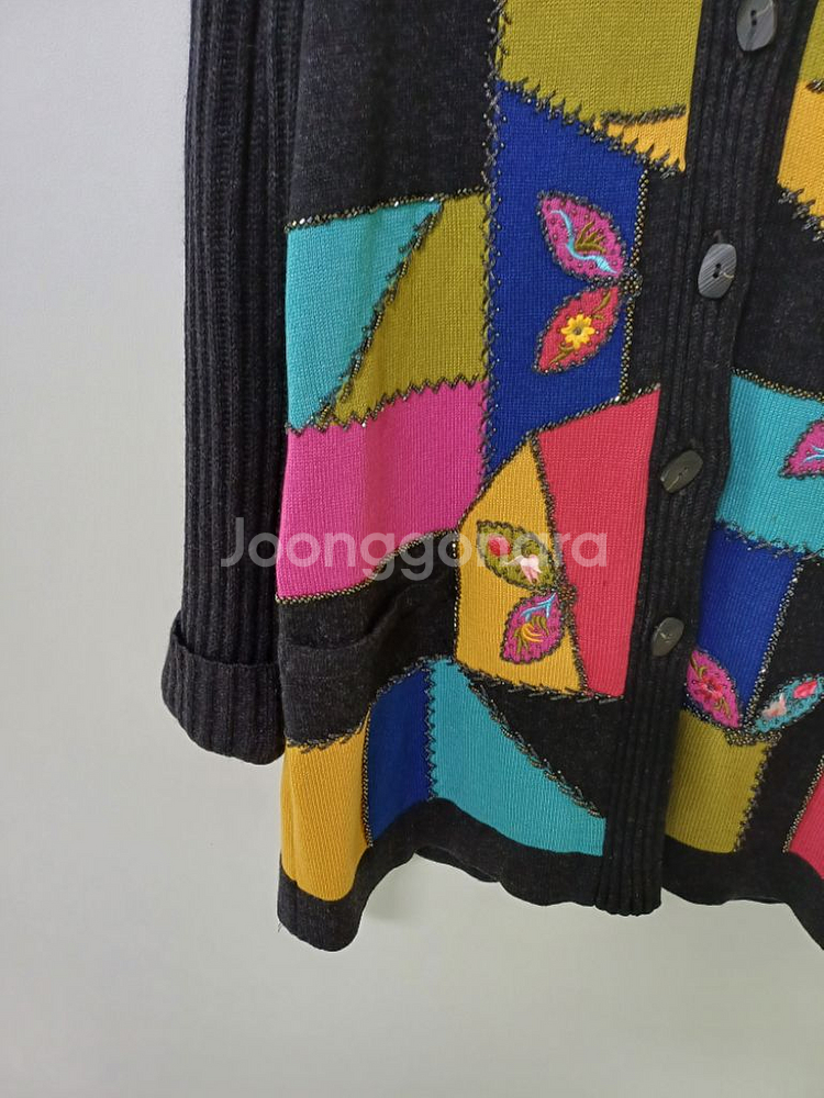 명품 여성 에스까다 울.실크 가디건 (95)--2