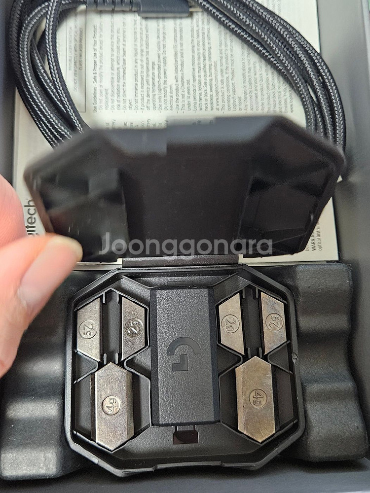 G502무선(왼더블클릭), 이메이션 충전독 미개봉--4