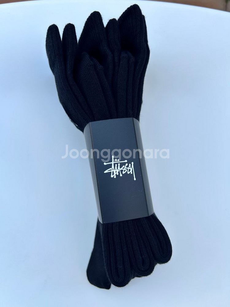 스투시 자수 장목양말--3