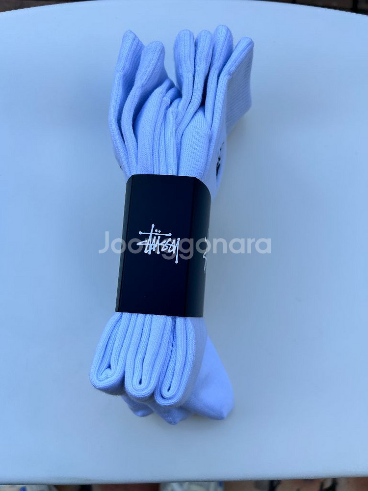 스투시 자수 장목양말--5