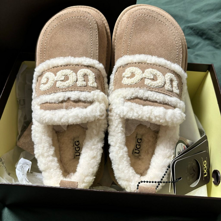 UGG 오즈웨어 어그 바이올렛 쉐어링 로퍼 샌드 36--1