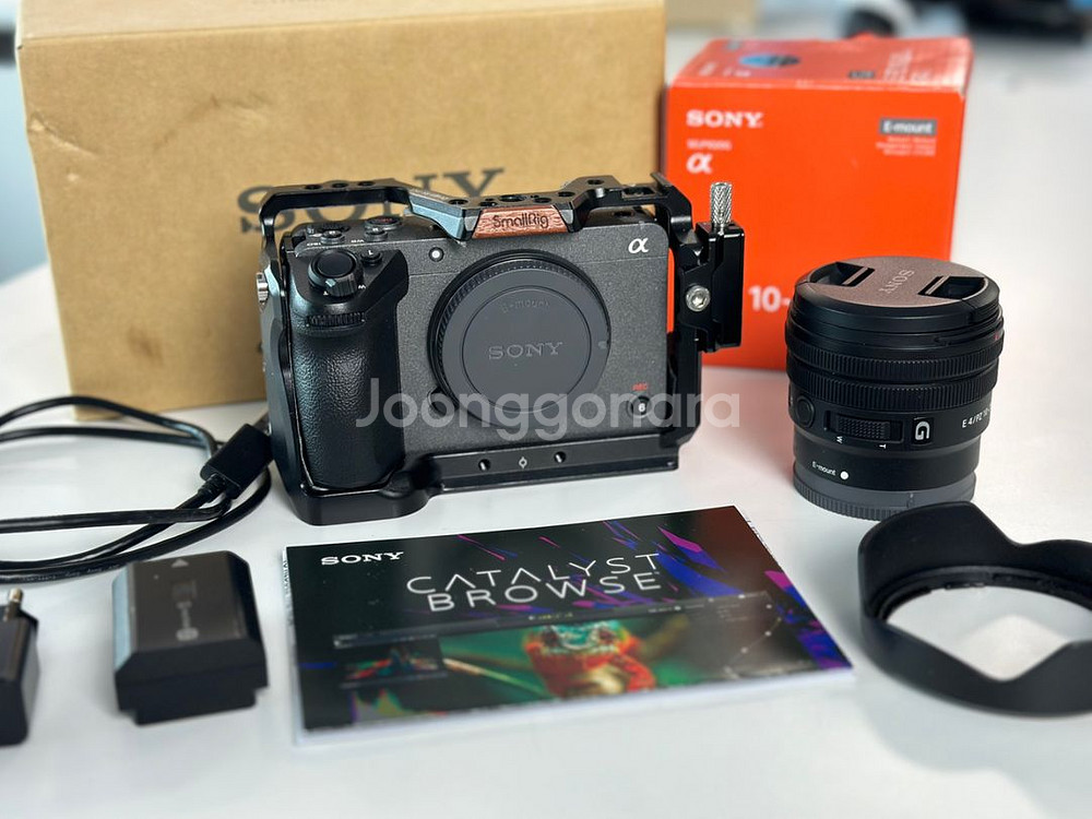 소니fx30 + SELP 10-20mm 렌즈 +케이지--0