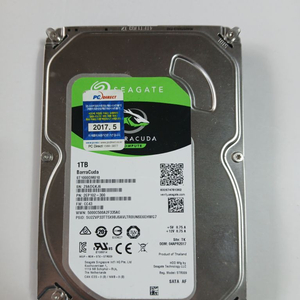 데스크탑 SATA 하드디스크 seagate 1TB