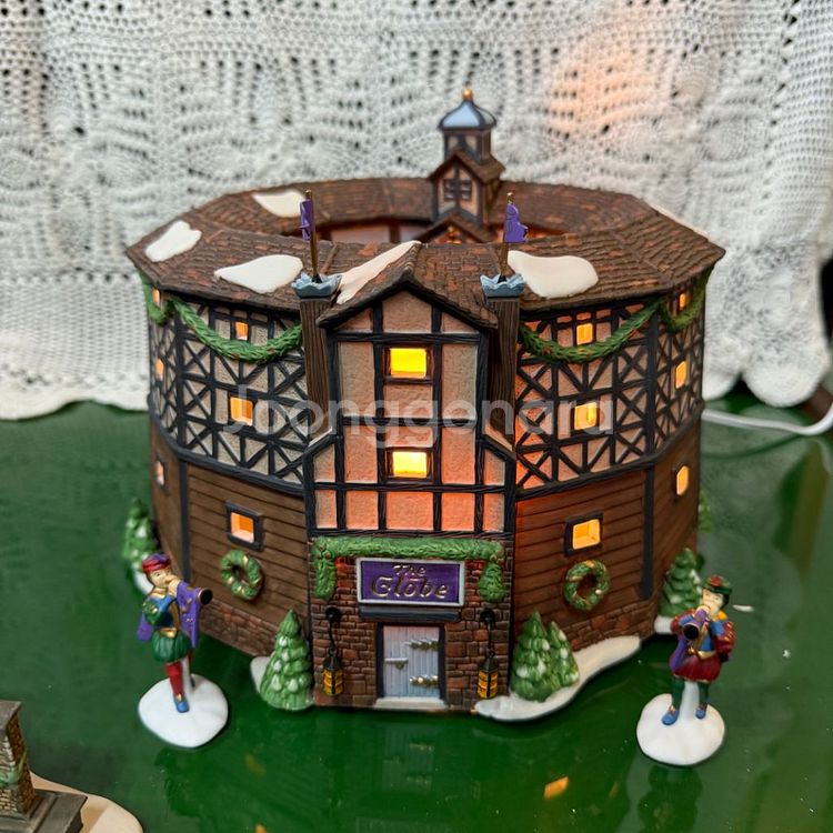Dickens Village 빈티지 크리스마스 집--3