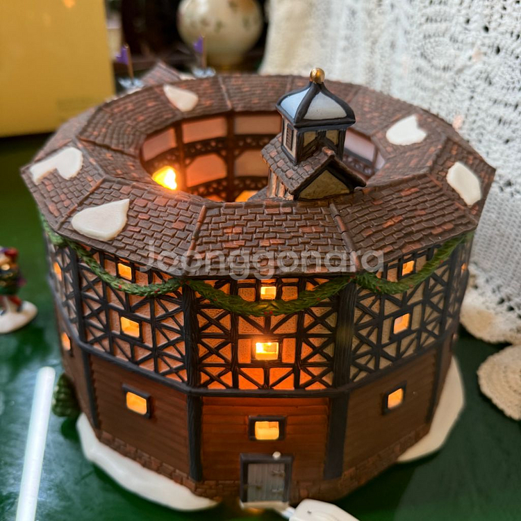 Dickens Village 빈티지 크리스마스 집--4