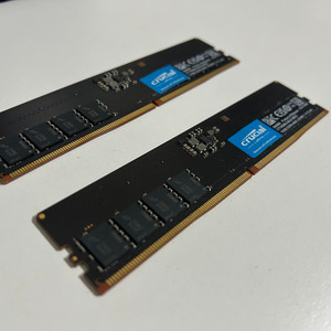 Crucial DDR5-5600 CL46 16G 2개