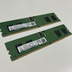 메모리 삼성전자 DDR5-5600 (8GB) 2개