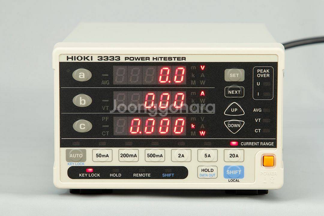 Hioki 3333 AC 단상 파워메타--1