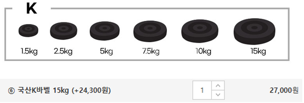 반석스포츠 15KG 원판 팝니다--1