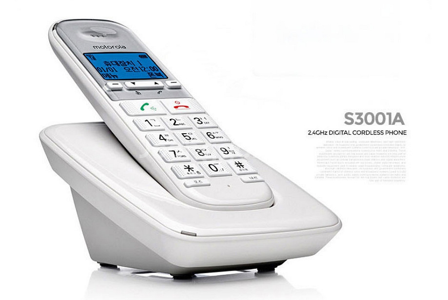 모토롤라 디지털 무선전화기 S3001A--0
