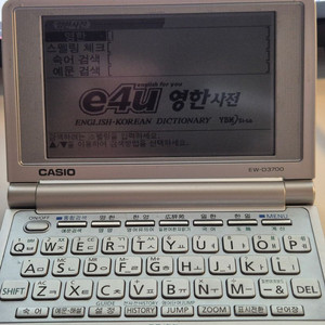 카시오 casio 전자사전 EW-D3700