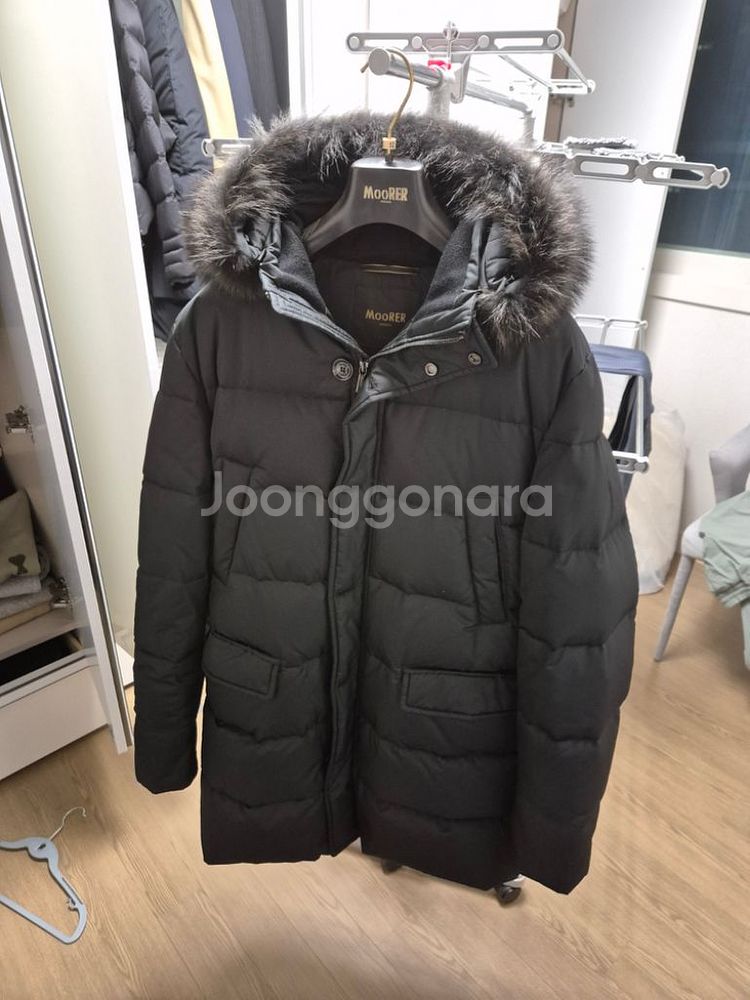 무레르 바비에르 블랙 52사이즈 팝니다.--1